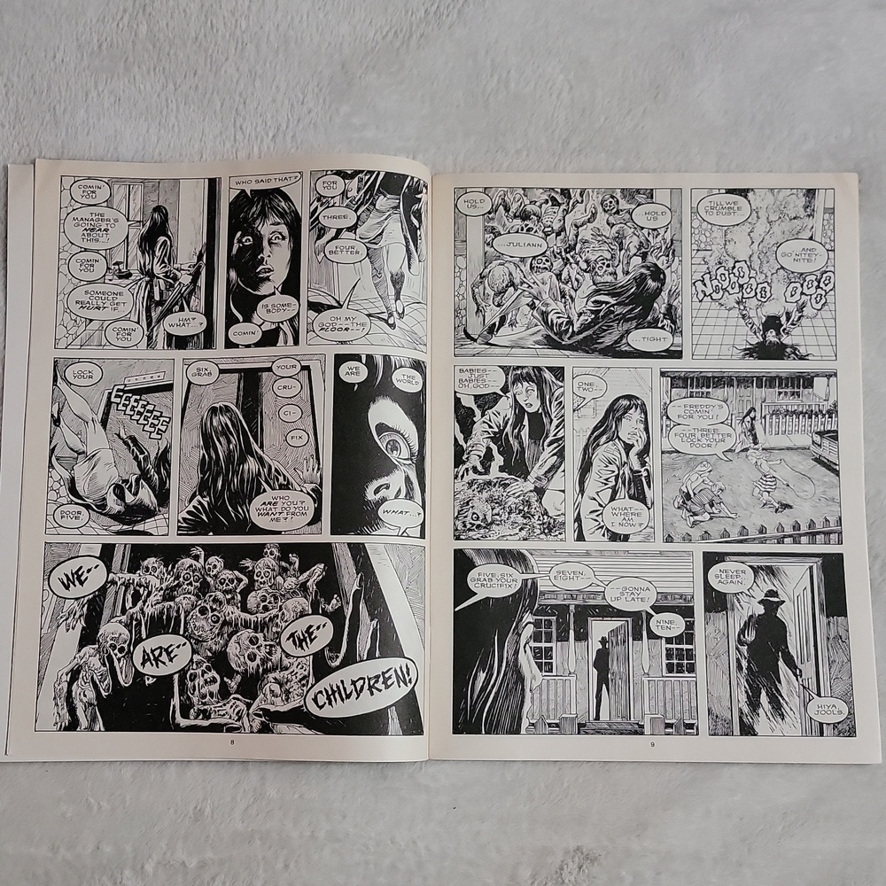 Freddy Krueger's A Nightmare On Elm Street Comic Book part 1 & 2 1989 - Picture 7 of 16